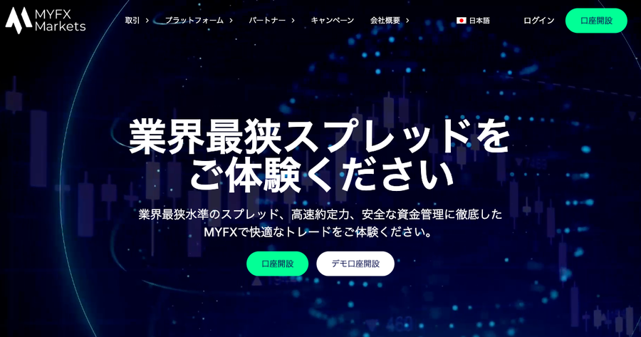 MYFXMarketsの公式サイト